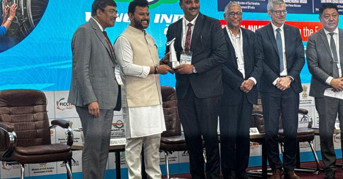 विंग्स इंडिया 2026 में RCS–UDAN के तहत असम को सबसे सक्रिय राज्य का सम्मान