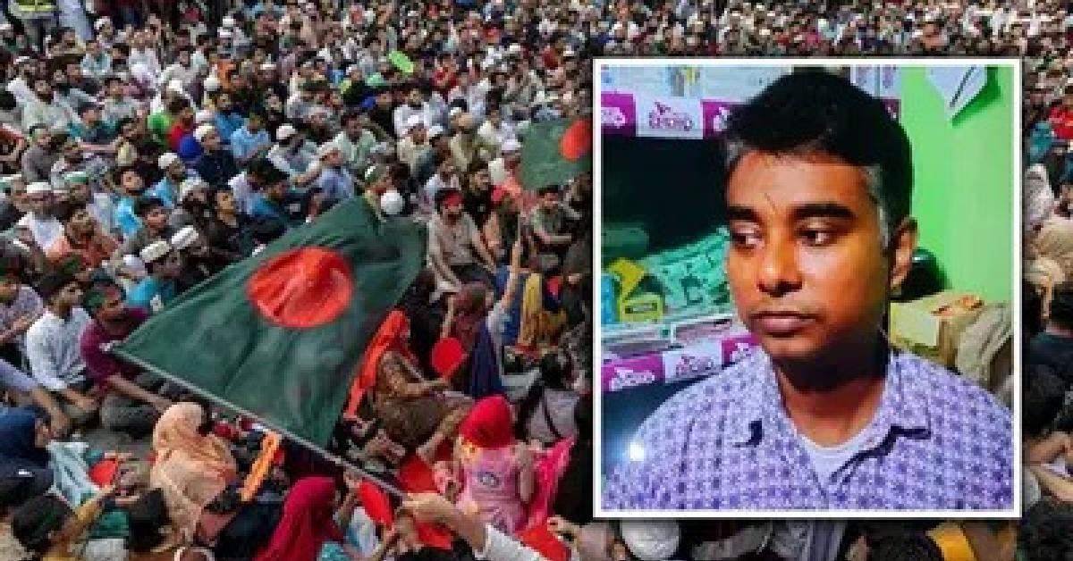 बांग्लादेश में भीड़ के हमले के बाद एक और हिंदू व्यापारी, खोकन दास, का निधन हो गया