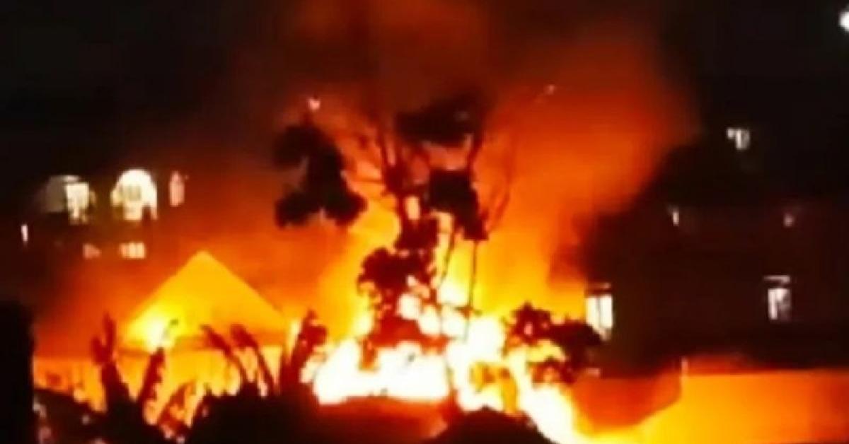 Assam: House Destroyed in Fire in Rangapara, Resident Escapes Unhurt
