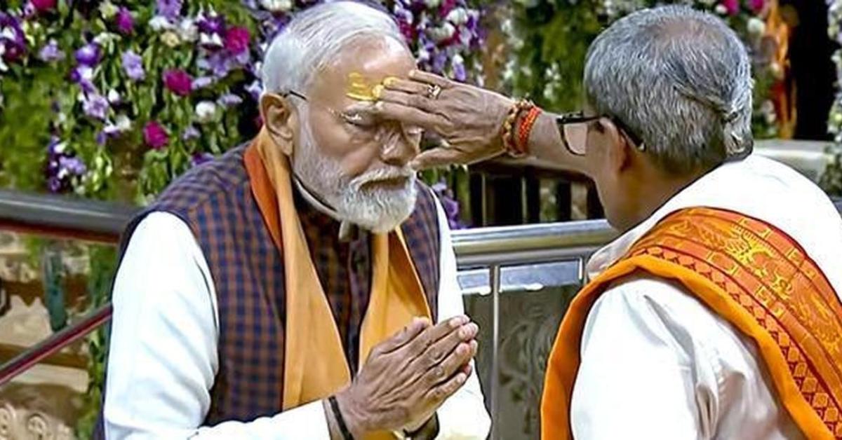 PM Modi Leads Shaurya Yatra at Somnath; Lights, Drones and Devotion Draw Massive Crowd