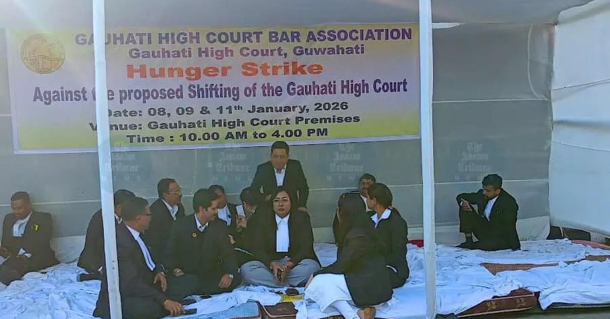 Bar Body Skips CJI Event, Continues Hunger Strike Over Gauhati High Court Shift