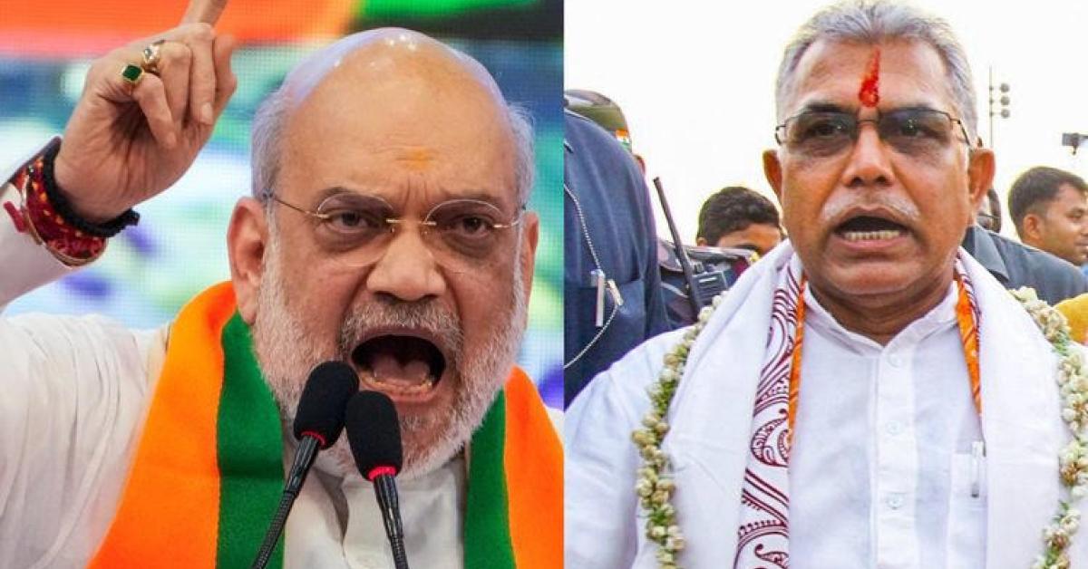 শাহের সঙ্গে একান্ত বৈঠকের পর দিলীপের বার্তা-‘দল ফল বুঝেছে, লড়াইয়ে ফিরছি’