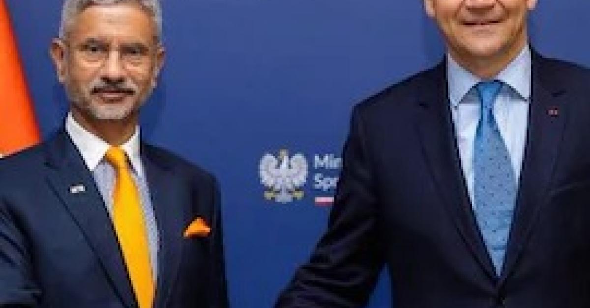 'हमारे पड़ोस में आतंकवाद को बढ़ावा न दें', जयशंकर ने पोलैंड के विदेश मंत्री को चेताया