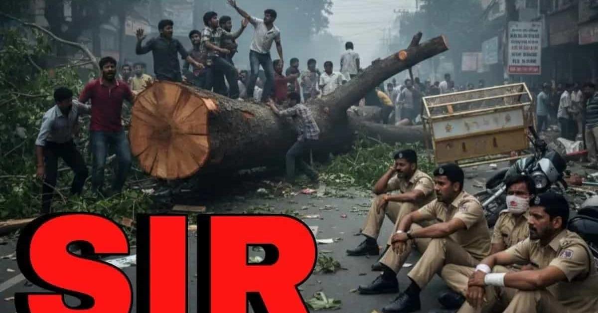 SIR শুনানি ঘিরে সন্দেশখালি ও বাসন্তীতে বিক্ষোভ ও উত্তেজনা