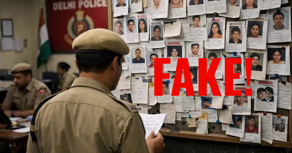 রাজধানীতে মহিলা নিখোঁজ নিয়ে গুজব, ভুয়ো প্রচার বলে দাবি দিল্লি পুলিশের