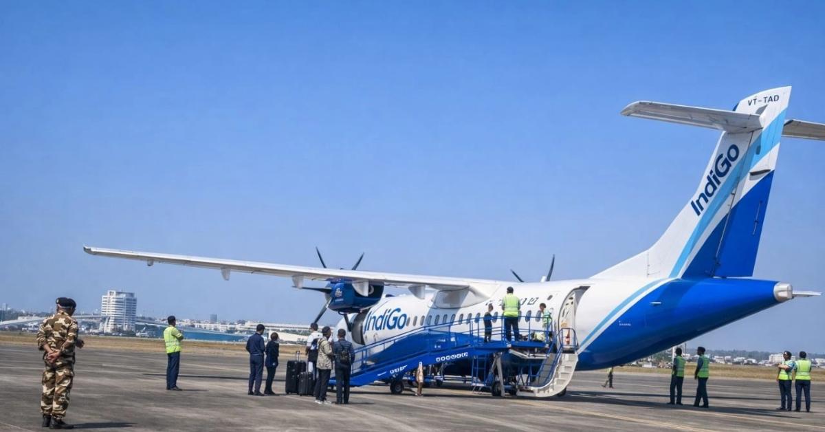 कोलकाता एयरपोर्ट पर Shillong जाने वाली इंडिगो फ्लाइट में ब/म की धमकी