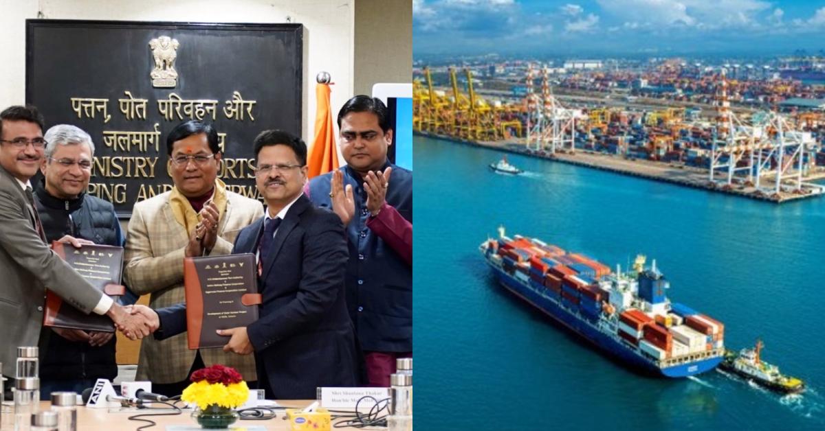 केंद्र ने आत्मनिर्भर कंटेनर इकोसिस्टम को दी रफ्तार, भारत कंटेनर शिपिंग लाइन के लिए MoU पर हस्ताक्षर