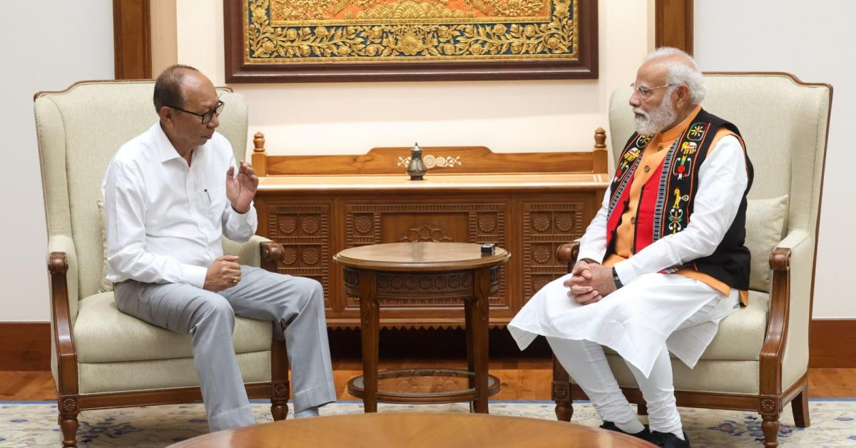 मणिपुर के सीएम ने पीएम मोदी से की मुलाकात, पहाड़ी और घाटी क्षेत्रों में महिला सशक्तिकरण को प्राथमिकता देने का आग्रह