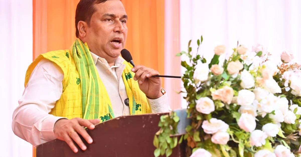 Minister Jayanta Mallabaruah inaugurates Beltola Market Complex