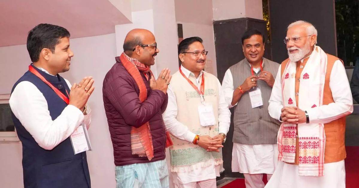 BJP Ramps Up Assam Poll Campaign, Deploys 40 Star Campaigners