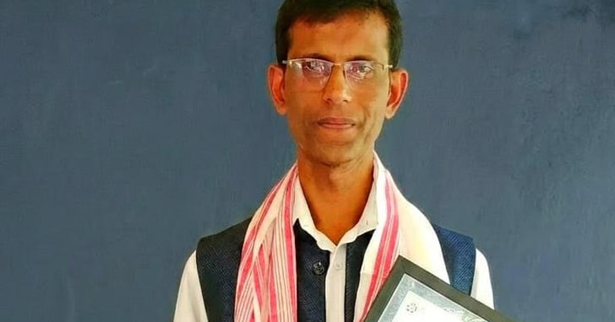 Writer Arup Saikia Honoured by Youth Organisations in Jamugurihat