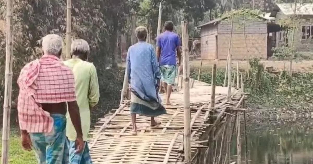 Bamboo Bridge Remains Key Poll Issue in Lahorighat After 47 Years