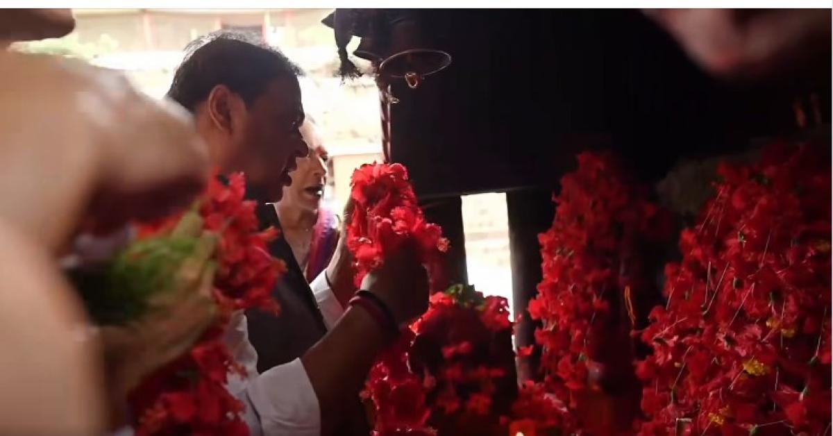 Assam CM Himanta Biswa Sarma Offers Prayers at Kamakhya Temple on Poll Day