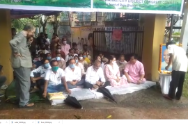 হাথ্ৰাছৰ দলবদ্ধ ধৰ্ষণ কাণ্ডৰ বিৰুদ্ধে এই প্ৰতিবাদী কাৰ্যসূচী।