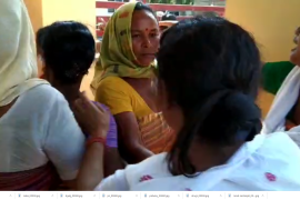 শতাধিক মহিলাই ঘেৰাও কৰিলে থানা