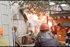 ষট পূজাৰ দিনাই পুৱাতে যোৰহাটত ভয়ংকৰ অগ্নিকাণ্ড