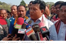 বি টি চিত এতিয়া আৰু হাগ্ৰামাৰ দাদাগিৰী নচলে- প্ৰমোদ বড়ো