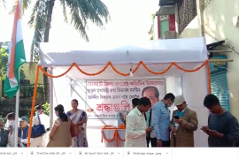 যোৰহাট বিভিন্ন ঠাইত প্ৰাক্তন মুখ্যমন্ত্ৰী শ্ৰদ্ধাঞ্জলি অনুষ্ঠান