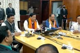 আনুষ্ঠানিকভাৱে ভাৰতীয় জনতা পাৰ্টিত যোগদান  বিশ্বজিত দৈমাৰী