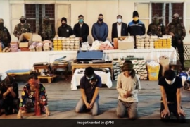 ১৬৫ কোটি টকাৰ ড্ৰাগছ জব্দ 