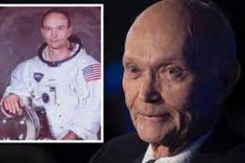 ঐতিহাসিক চন্দ্ৰ অভিযানৰ মাইকেল ক'লিন্সৰ দেহাৱসান