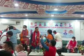 কাৰ্বি পাহাৰৰ চাৰি বিজেপি বিধায়কক সম্বৰ্ধনা