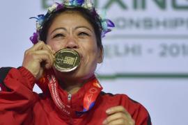 এছিয়ান বক্সিঙত ষষ্ঠমটো সোণৰ পদক অৰ্জনৰ দিশে অগ্ৰসৰ বক্সিং ষ্টাৰ মেৰিকম