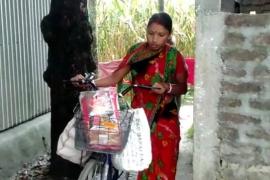 শয্যাশায়ী স্বামীৰ চিকিৎসাৰ বাবে জীৱন সংগ্ৰাম এগৰাকী মহিলাৰ