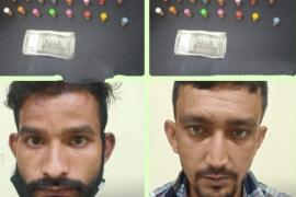 গড়চুকত দুই কুখ্যাত ড্ৰাগছ সৰবৰাহকাৰীক আটক