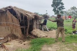 উচ্ছেদ অভিযান চলায় বন বিভাগে