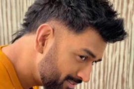 Captain Cool MS Dhoni's New Hair Style goes viral on social media 