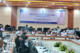 Today is the second day of the Deputy Commissioner's Conference, a 13-hour long meeting