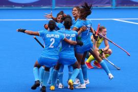 The Indian women's hockey team scripted