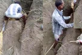 Teenager's body dug out of pit in dhakwakhana!