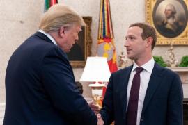 Trump tells whom Mark Zuckerberg came to the White House to kiss at night