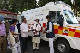 ALS Ambulance handed over to Red Cross Society Governor of Assam