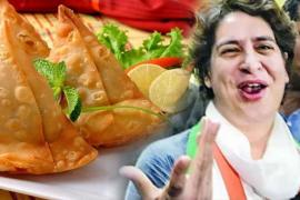 Congress leaders fight over samosa, abuses at each other