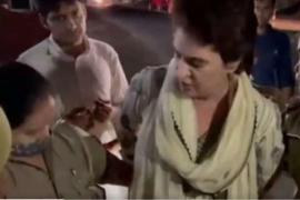  Priyanka Gandhi Detained