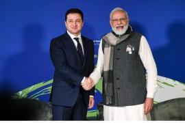 Modi with Ukraine PM