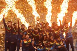 Sri Lanka lift the ASIA CUP 