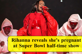 Rihanna was seen hitting the 2023 Super Bowl stage