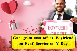 Shakul Gupta, from Gurugram is providing his "Rent a Boyfriend" on Valentines Day