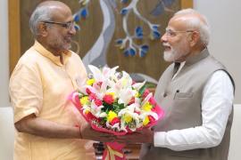 PM Modi meets NDA VP candidate CP Radhakrishnan