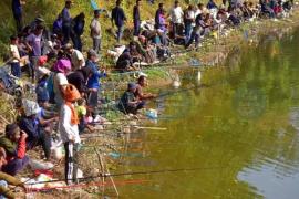 Fishing Contest Brings Assam–Meghalaya Communities Together at Disputed Hahim Border