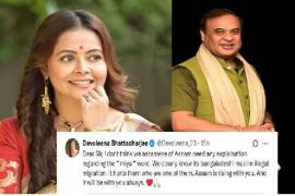 अभिनेत्री देवोलीना ने असम मुख्यमंत्री के ‘मिया’ बयान का समर्थन किया, कहा असमियों को किसी स्पष्टीकरण की आवश्यकता नहीं