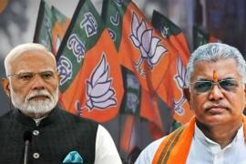 মোদীর সভায় অনুপস্থিত দিলীপ ঘোষ