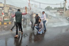 छतरपुर में शंकराचार्य के अपमान के खिलाफ युवा कांग्रेस का जोरदार प्रदर्शन