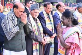 Gamosa Row: Congress Cites Rajnath Singh to Counter Assam CM’s Criticism of Rahul Gandhi