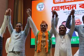 पूर्व असम कांग्रेस अध्यक्ष भूपेन बोरा ने थामा बीजेपी का दामन 