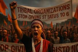 असम के मार्गेरिटा में आदिवासी समुदायों ने एकजुट होकर तिराप स्वायत्त परिषद की मांग दोहराई